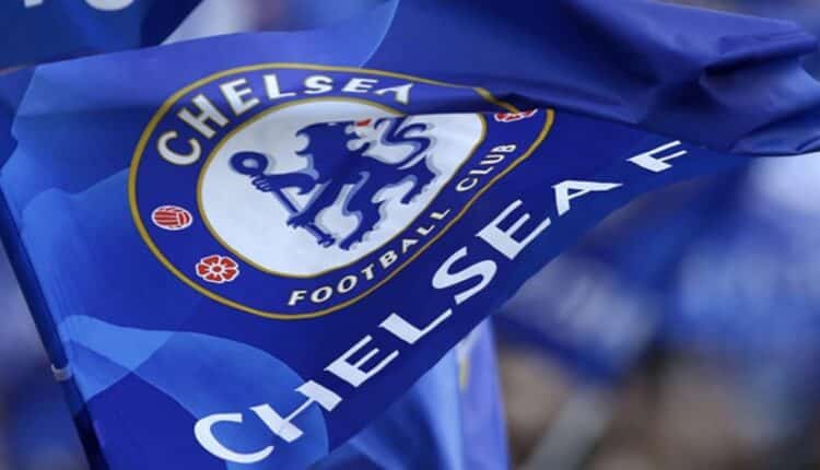 Bandeira escudo Chelsea