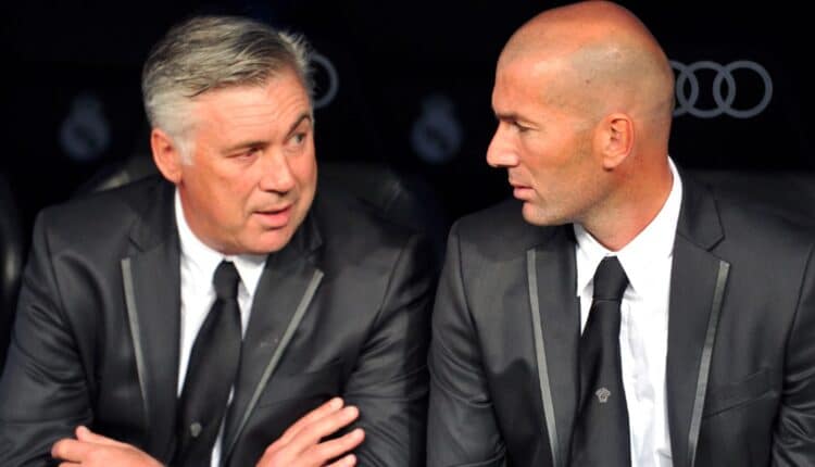 Ancelotti e Zidane