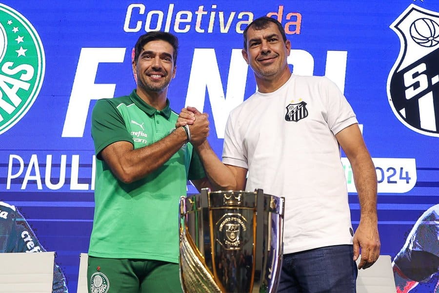 Santos x Palmeiras palpite — Campeonato Paulista — 31/03/2024